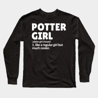 pottery girl Long Sleeve T-Shirt